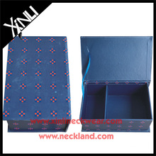 Poly Tie Packaging Boxes 100% Microfiber Gift Box Necktie